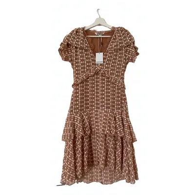 Pre-owned Walter Baker Dress In Khaki