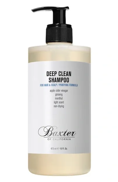 Baxter Of California - Deep Clean Shampoo (hair & Scalp / Purifying Formula) 473ml/16oz In Red