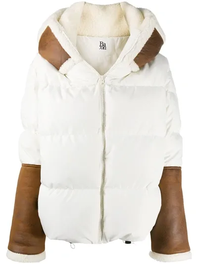 Bacon Cloudy Mont Puffer Coat In White