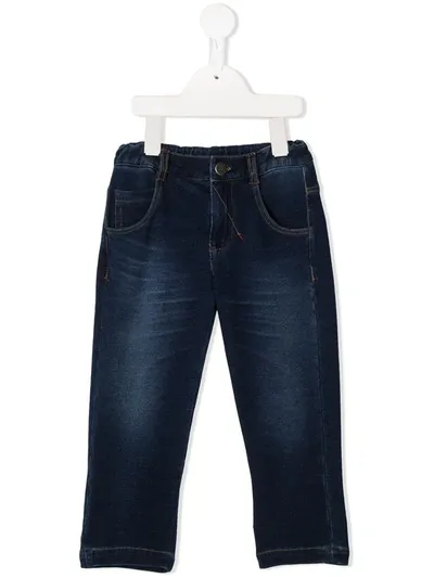 Lapin House Kids' Straight Leg Jeans In Blue