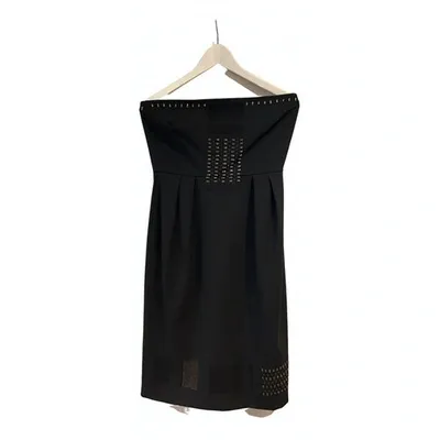 Pre-owned Donna Karan Mid-length Dress In Black