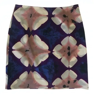 Pre-owned Marni Mini Skirt In Blue