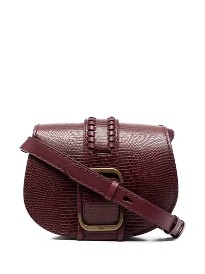 Ba&sh Teddy Crossbody Bag In Red