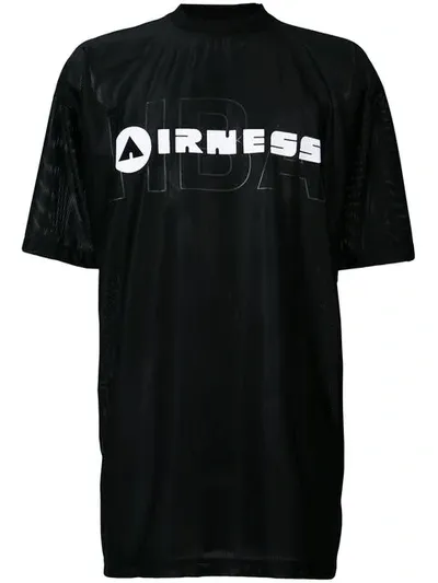 Hood By Air Black 'airness' T-shirt