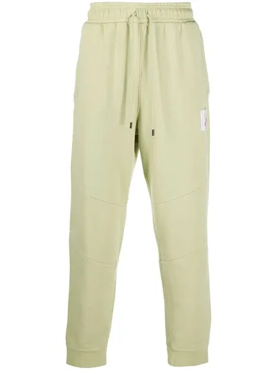 Jordan Flight Fleece Trousers In Green