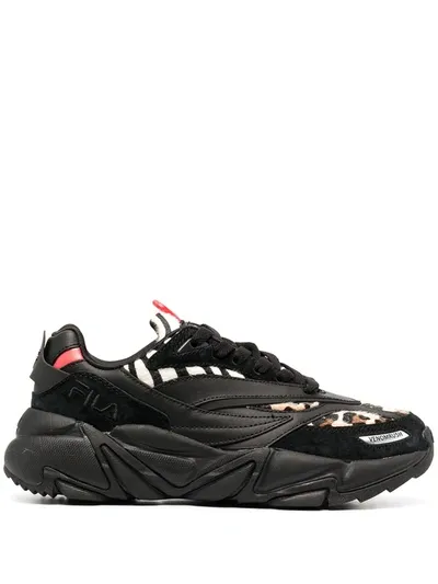 Fila Venom Rush Low-top Sneakers In Black