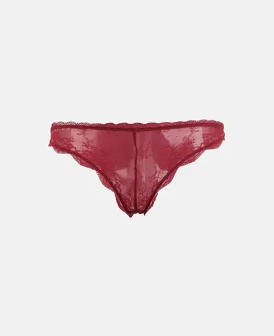 Stella Mccartney Anna Blooming Briefs In Red