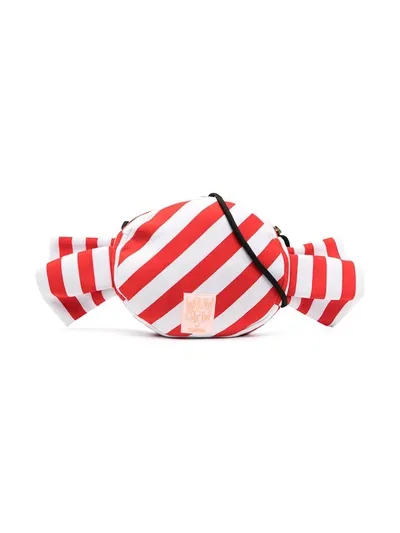 Wauw Capow By Bangbang Kids' Bon-bon Shoulder Bag In Red