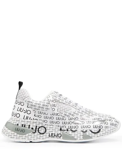 Liu •jo Logo-print Running Sneakers In White