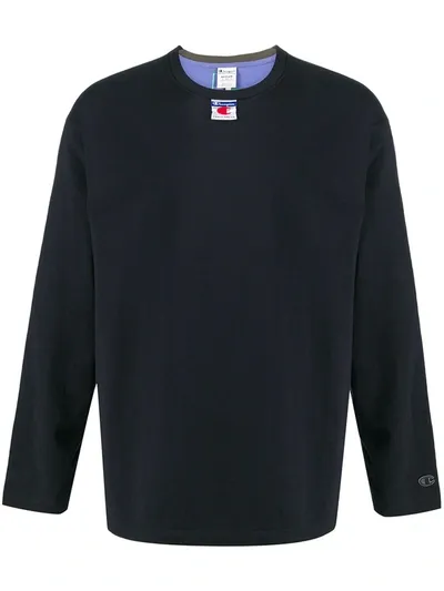 Craig Green Rear Detail Sweatshirt In Blue