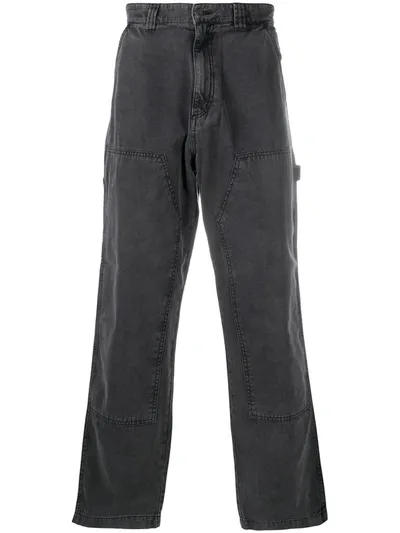 Stussy Straight-leg Jeans In Grey