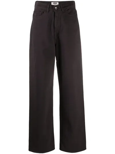 Ymc You Must Create Loose Fit Trousers In Black