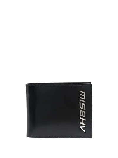 Misbhv Logo-plaque Wallet In Black