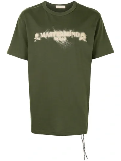 Mastermind Japan Faded Logo T-shirt In Green