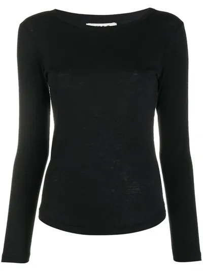 Ymc You Must Create Slim-fit Cotton Top In Black