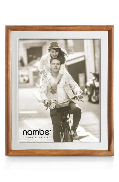 Nambe Nambé Hayden Picture Frame In Brown