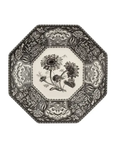 Spode Heritage Octagonal Platter In Black