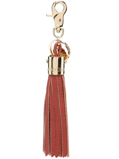 See By Chloé Tassel Bag Charm In Brown