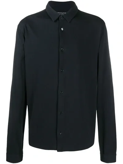 Majestic Navy Blue Long-sleeve Shirt