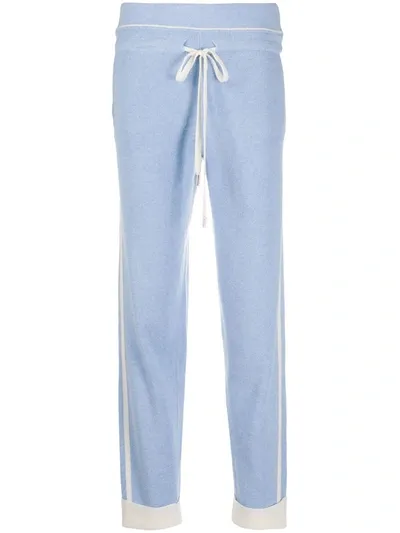 Max & Moi Drawstring Waist Trousers In Blue