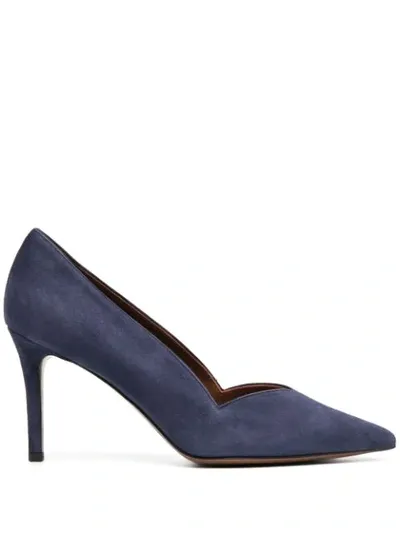 L'autre Chose Point Toe Pumps In Blue