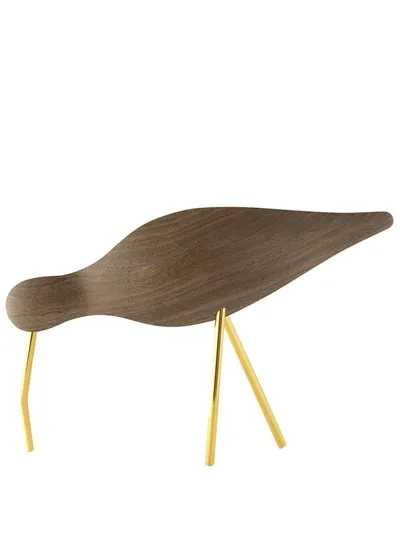 Normann Copenhagen Shorebird Decorative Accessory In Brown