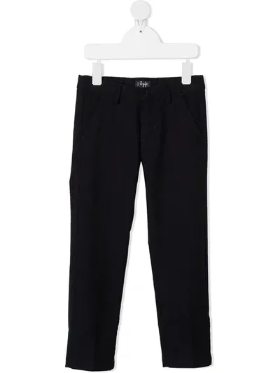 Il Gufo Kids' Straight-leg Trousers In Blue