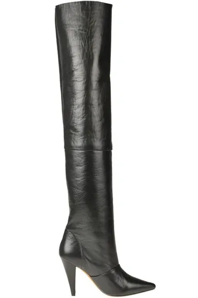 Iro Maloofa Over The Knee Boots In Black