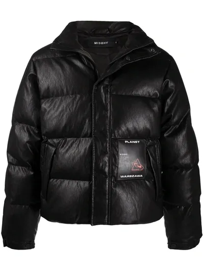 Misbhv Padded Jacket In Black