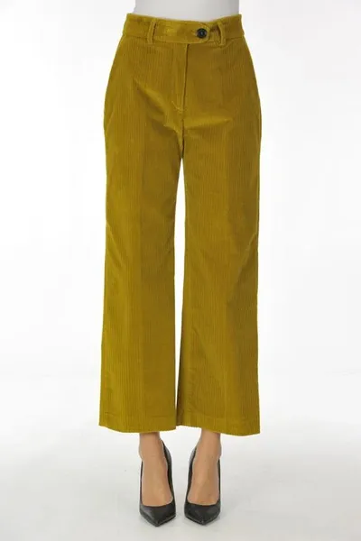 True Royal Corduroy Trousers In Yellow