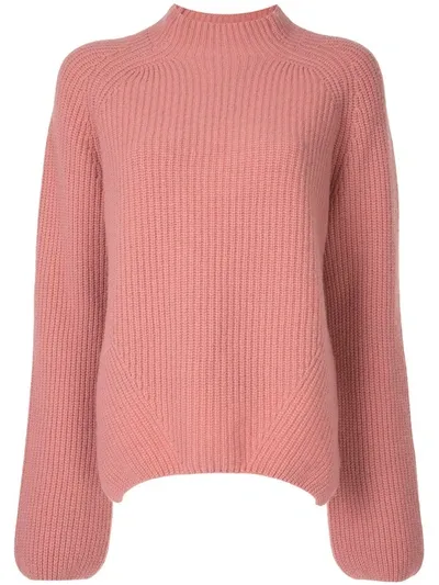 Forte Forte My Knit Cable-knit Jumper In Pink