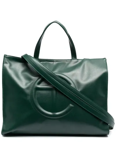 Telfar Medium Shopping Bag In Green