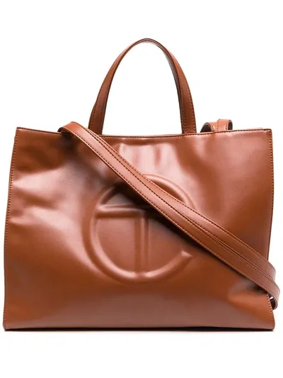 Telfar Mittelgrosser Shopper In Brown