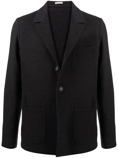 Massimo Alba Baglietto Virgin Wool Jacket In Blue