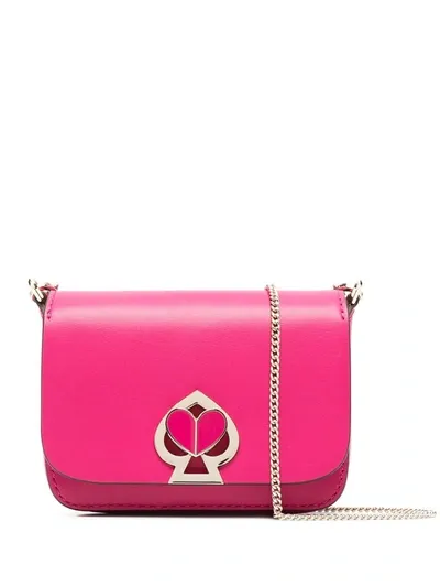 Kate Spade Nicola Micro Cross-body Bag In Purple