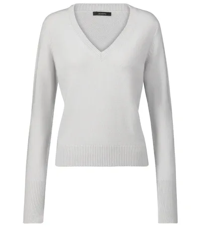 Joseph Mélange Cashmere Sweater In Grey