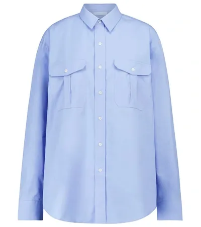 Wardrobe.nyc Classic Shirt In Blue