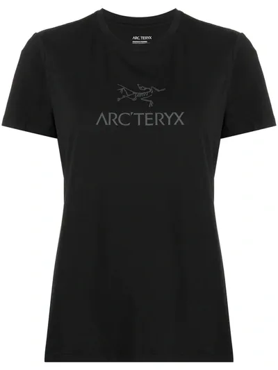 Arc'teryx Logo Print T-shirt In Black