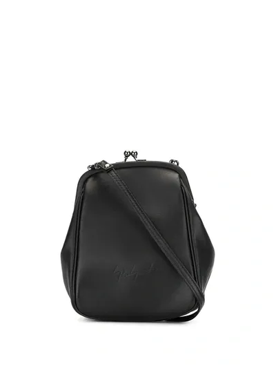 Yohji Yamamoto Coin-purse Shoulder Bag In Black