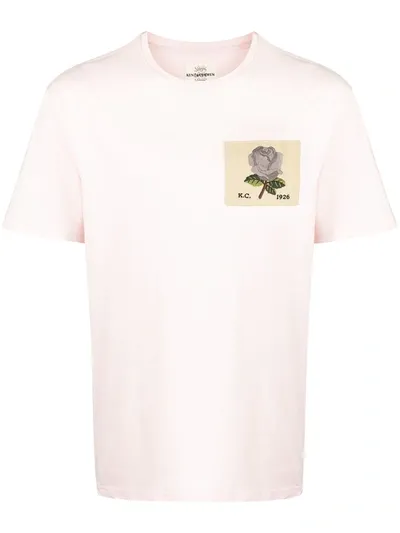 Kent & Curwen 1926 Cotton T-shirt In Pink