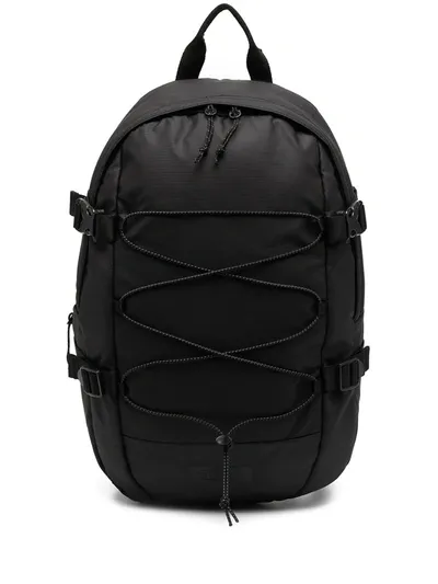 Eastpak Oversized Zip-up Backpack In Black