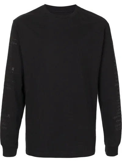 Rta Skull-print Sweatshirt In Black