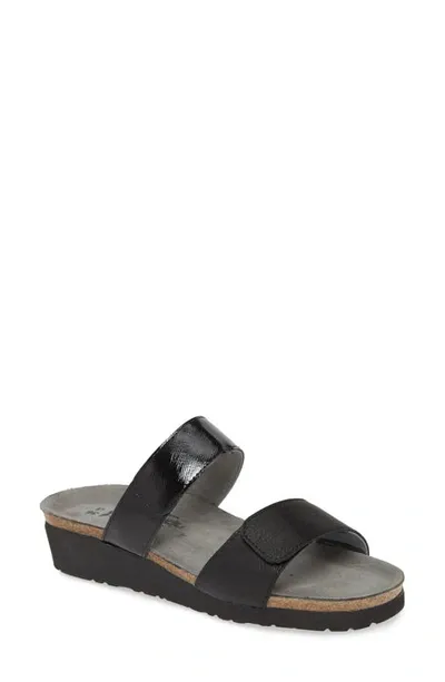 Naot Althea Slide Sandal In Black