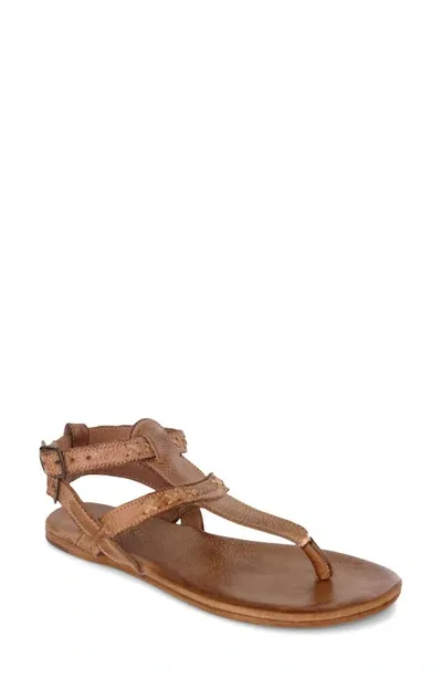 Bed Stu Moon Thong Sandal In Tan Dip Dye