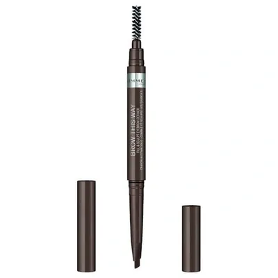 Rimmel Brow This Way Fill And Sculpt Eyebrow Definer 0.4g (various Shades) - Medium Brown In 3 Medium Brown