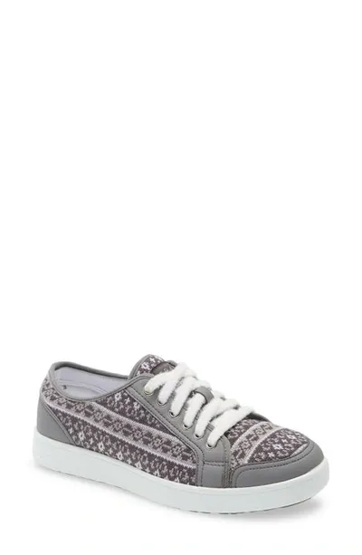 Traq By Alegria Alegria Lyriq Sneaker In Arctic Grey Leather