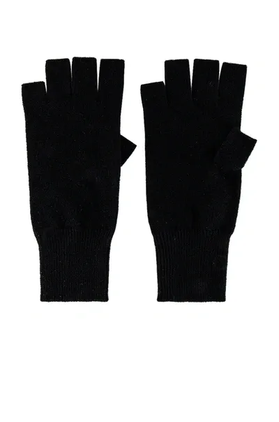 Autumn Cashmere Fingerless Gloves In Black