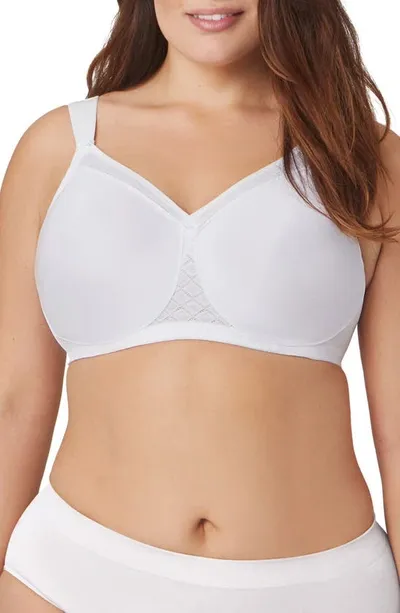 Glamorise Magiclift® Seamless Support T-shirt Bra In White