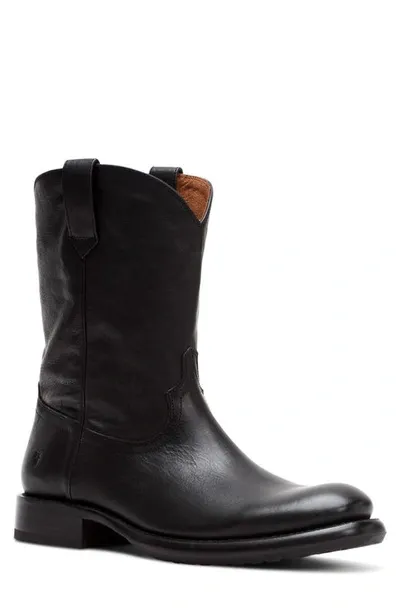 Frye Men's Duke Roper Boots In Black