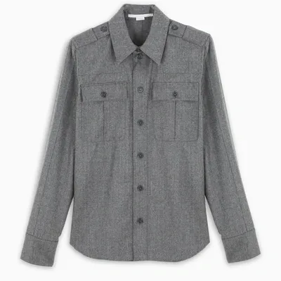 Stella Mccartney Grey Melange Hill Shirt